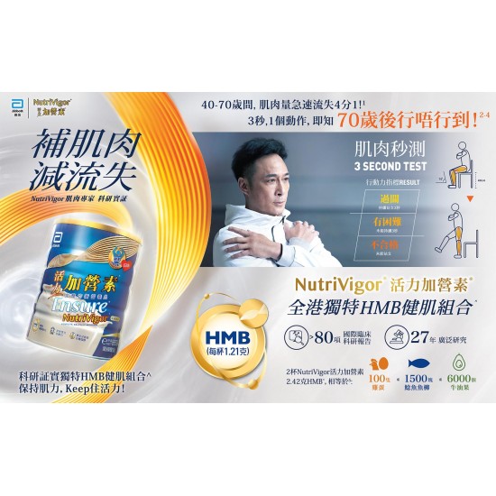 雅培活力加營素®HMB 健肌組合 (6罐) 雅培活力加營素®HMB 健肌組合 (6罐)